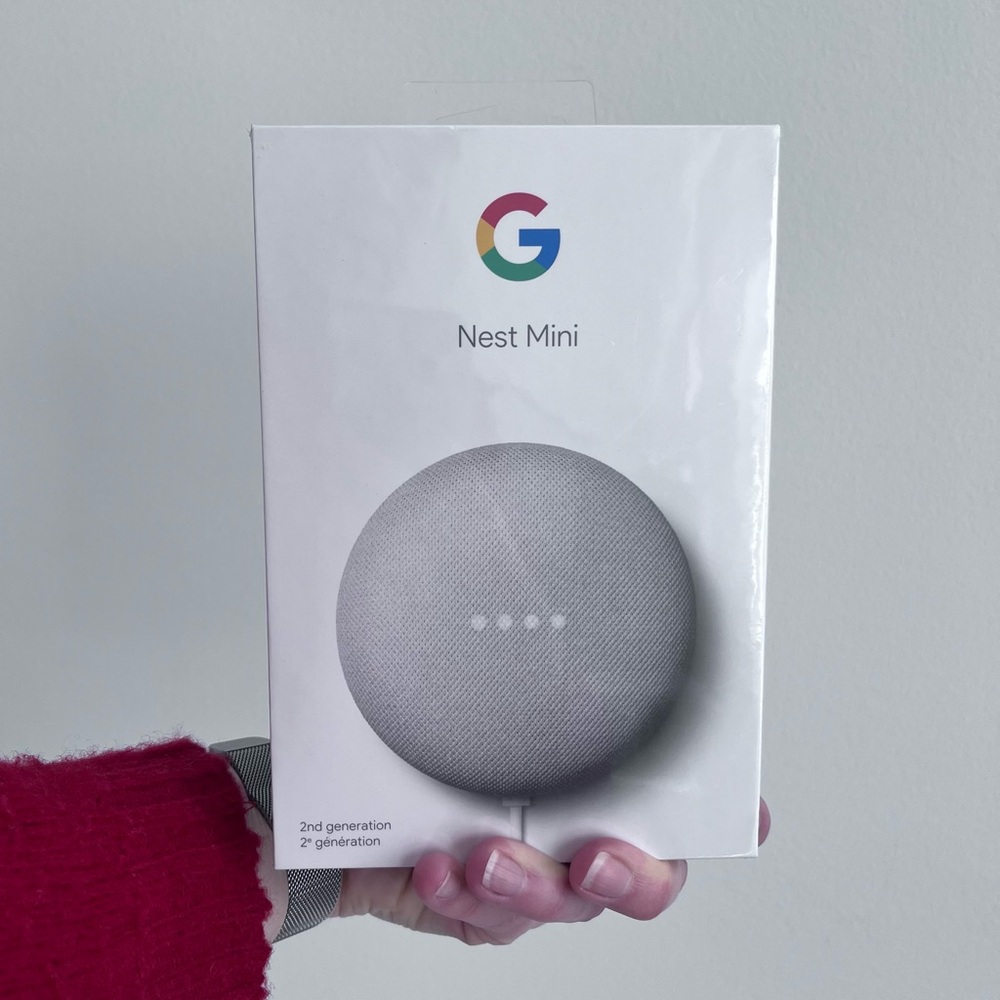 NWT Google Nest Mini Second Generation - brand new, unopened